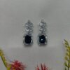 Royal Blue Crystal Drop Earrings