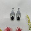 Elegant Black Teardrop Earrings